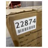 Ninja - Professional Food Processor, 1000 Peak Watts, 9-Cup Capacity, Auto-iQ Preset Programs - Silver