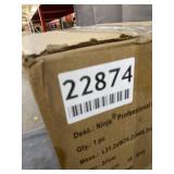 Ninja - Professional Food Processor, 1000 Peak Watts, 9-Cup Capacity, Auto-iQ Preset Programs - Silver