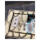 Half Price Drapes PRCT-D02-96 Illusions Silver Printed Cotton Curtain, 50" x 96", Grey