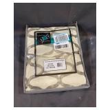 Half Price Drapes PRCT-D02-96 Illusions Silver Printed Cotton Curtain, 50" x 96", Grey