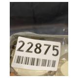 Half Price Drapes PRCT-D02-96 Illusions Silver Printed Cotton Curtain, 50" x 96", Grey