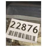 Half Price Drapes PRCT-D02-96 Illusions Silver Printed Cotton Curtain, 50" x 96", Grey