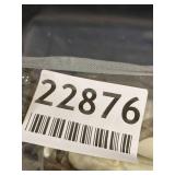 Half Price Drapes PRCT-D02-96 Illusions Silver Printed Cotton Curtain, 50" x 96", Grey