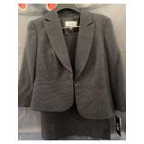 Le Suit Tweed Skirt Suit SIZE 6