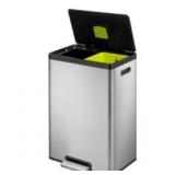 EKO SENSIBLE ECO LIVING STEP BIN TWO INNER BUCKETS, 36L + 24L