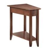 CONVENIENCE CONCEPTS 7105060ES AH WEDGE END TABLE