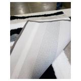 Assorted Stripes Non-Slip Bath Mat Set