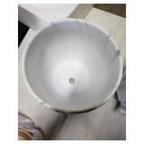 Marbled Planters w/ Drip Tray (SET OF 2)