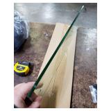 KES Rectangular Wall-Mounted Organizer Glass Shelf