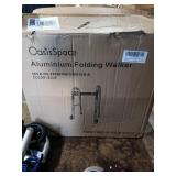 OasisSpace Aluminum Folding Walker