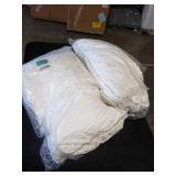 BINMA Cotton Bed Pillows (SET OF 2)