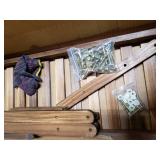 UFINE 3-Tier Wood Ladder Shelf