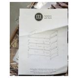 M Design 7-Drawer Fabric Chest