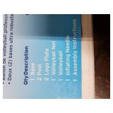 SwimWays Poolside Volleyball Set-Up