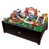 KidKraft Metropolis Train Set & Table