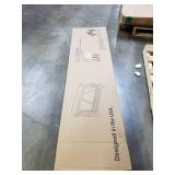 Walker Edison A-Frame Rustic Entry Table