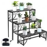 Donosura 3-Tier Metal Plant Holder