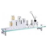 KES Rectangular Wall-Mounted Organizer Glass Shelf