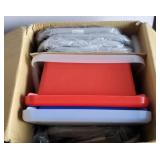 2 Station Square Sand and Water Table with Lids