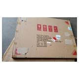 VIZ-PRO Dry Erase Board/Whiteboard, Non-Magnetic, 48 x 36 Inches, Wall Mounted Board for School Office and Home, New, With 1 BONUS Damaged Whiteboard