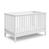 Storkcraft Hillcrest Fixed Side Convertible Crib-White