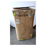 Mompush Ultimate2, Full-Size Standard Stroller, Independent Bassinet, Reversible Seat, Compact Self Standing Fold, Large UPF50+ Canopy, All Wheel Suspension