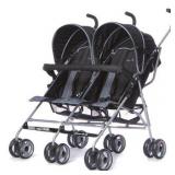 Dream On Me Twin Stroller, Gray