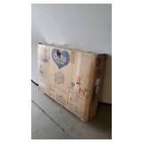 Delta Children Folding Portable Mini Crib with 1.5-inch Mattress, Dark Chocolate