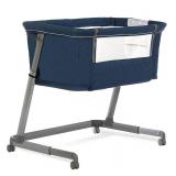 Dream On Me Waves Bassinet and Bedside Sleeper & Playard, Blue, Mattress Not Included