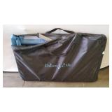 Dream On Me Waves Bassinet and Bedside Sleeper & Playard, Blue, Mattress Not Included