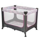 Dream On Me Zodiak Portable Playard with Carry Bag and Shoulder Strap, Grey/Pink