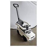 Best Ride On Cars Mercedes G-Wagon 3 in 1 Push Car, White - Missing Hardware