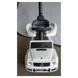 Best Ride On Cars Mercedes G-Wagon 3 in 1 Push Car, White - Missing Hardware
