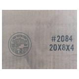 Lot of 24 Singlewall Boxes - 20" W x 8" D x 4" H