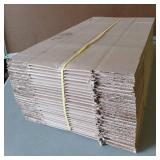 Lot of 25 Singlewall Boxes - 17" W x 6" D x 6" H
