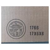 Lot of 20 Singlewall Boxes - 17" W x 6" D x 6" H