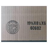 Lot of 25 Singlewall Boxes - 19 3/8" W x 8 1/4" D x 6" H