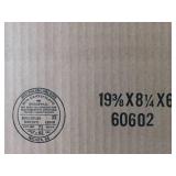 Lot of 14 Singlewall Boxes - 19 3/8" W x 8 1/4" D x 6" H