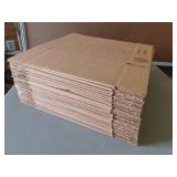 Lot of 22 Singlewall Boxes - 12" W x 6" D x 12" H