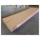 Lot of 10 Singlewall Shipping Boxes - 8" W x 8" D x 48" H