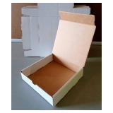 Lot of 44 Folding Mailers/Boxes - 8 3/4" W x 8 1/2" D x 2 1/4" H