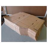 12" W x 12" D x 4-1/2" H Open Top Bin Boxes - Lot of 49