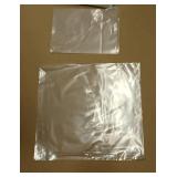 Case of 1,000 - Flat Poly Bags - 11" x 12" x 2 MIL & 800 - 8.5" x 6" Poly Bags (a little thicker than larger ones)
