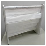 Humble Crew Cambridge White Kids Book Rack (Model: WO558) - 25" W x 10" D x 25" H