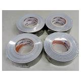 Lot of 4 - Shurtape Technologies PC600 General Purpose Grade Cloth Duct Tape - 1.88 in x 60.1 Yd (55m x 48mm) per roll
