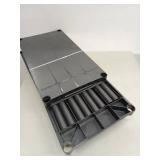 HDX Black 4-Tier Plastic Garage Storage Shelving Unit (28 in. W x 52 in. H x 15 in. D)