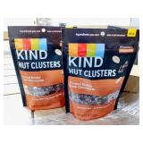 2 Cases of KIND Snack Nut Clusters, Peanut Butter & Dark Chocolate, Gluten Free, Plant Based Protein - (8) 4 Ounce Bags in Each Case