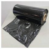Black Stretch Cling Wrap - 20 inch x Approximately 1000 Feet