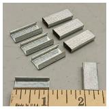 3 Cases - Steel Strapping Seals - 3/8" Snap-On Open Seals (2,000 per Case)