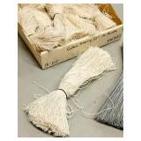 Bundling & Tying Lot - 5 1/2" Nylon Zip Ties, Approx. 400, 12", 1 mm Cotton Cord & 12" Wire Ties